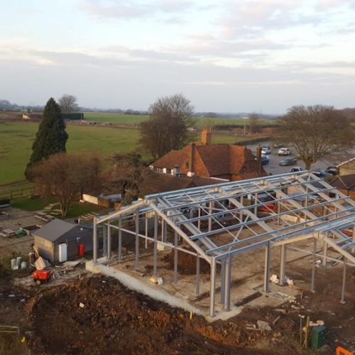 Botley Hill Farmhouse – Structural Steel Project